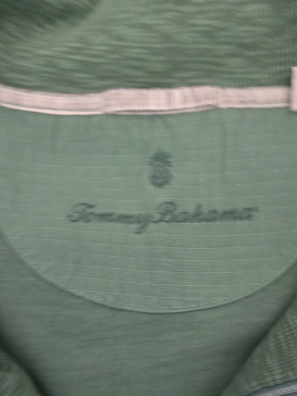 Tommy Bahama Green Zip-Front Short Sleeve Dress - Picture 9 of 14